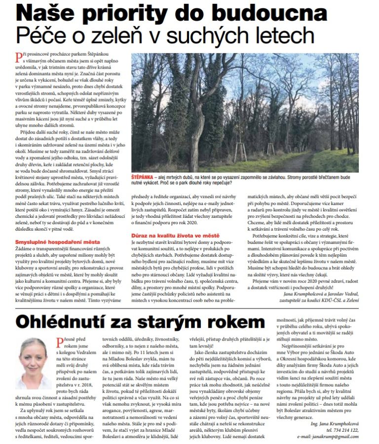Boleslavan – leden 2020