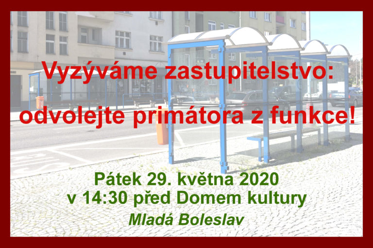 Jana Krumpholcová: Odvolejte primátora z funkce!