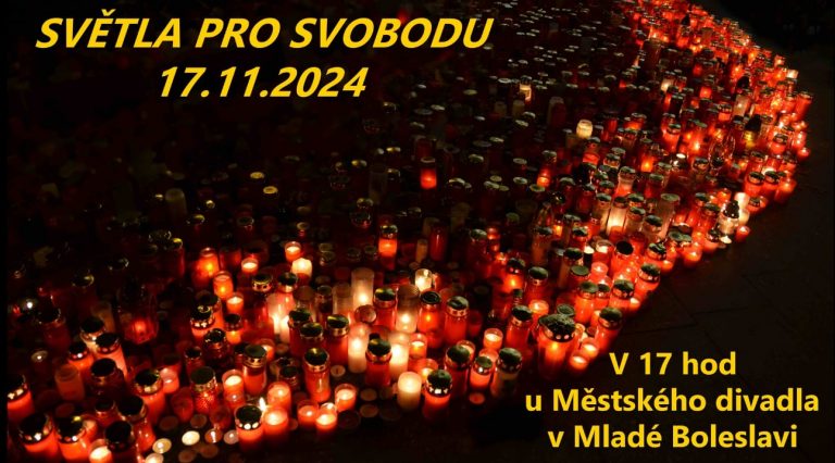 Pozvánka na 17.11.: průvod světel a promítání